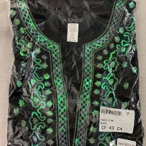 Sequin Tunic Black Size Small NIP